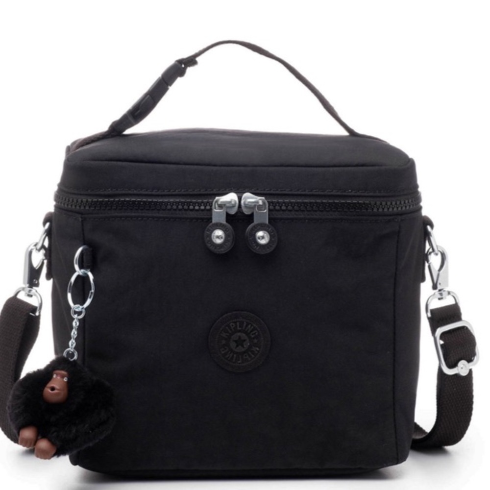 Kipling graham lunch bag - black